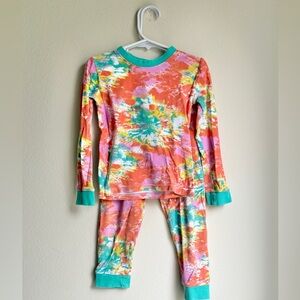 Tucker + Tate Girls Tie Dye Pajama Set 5T